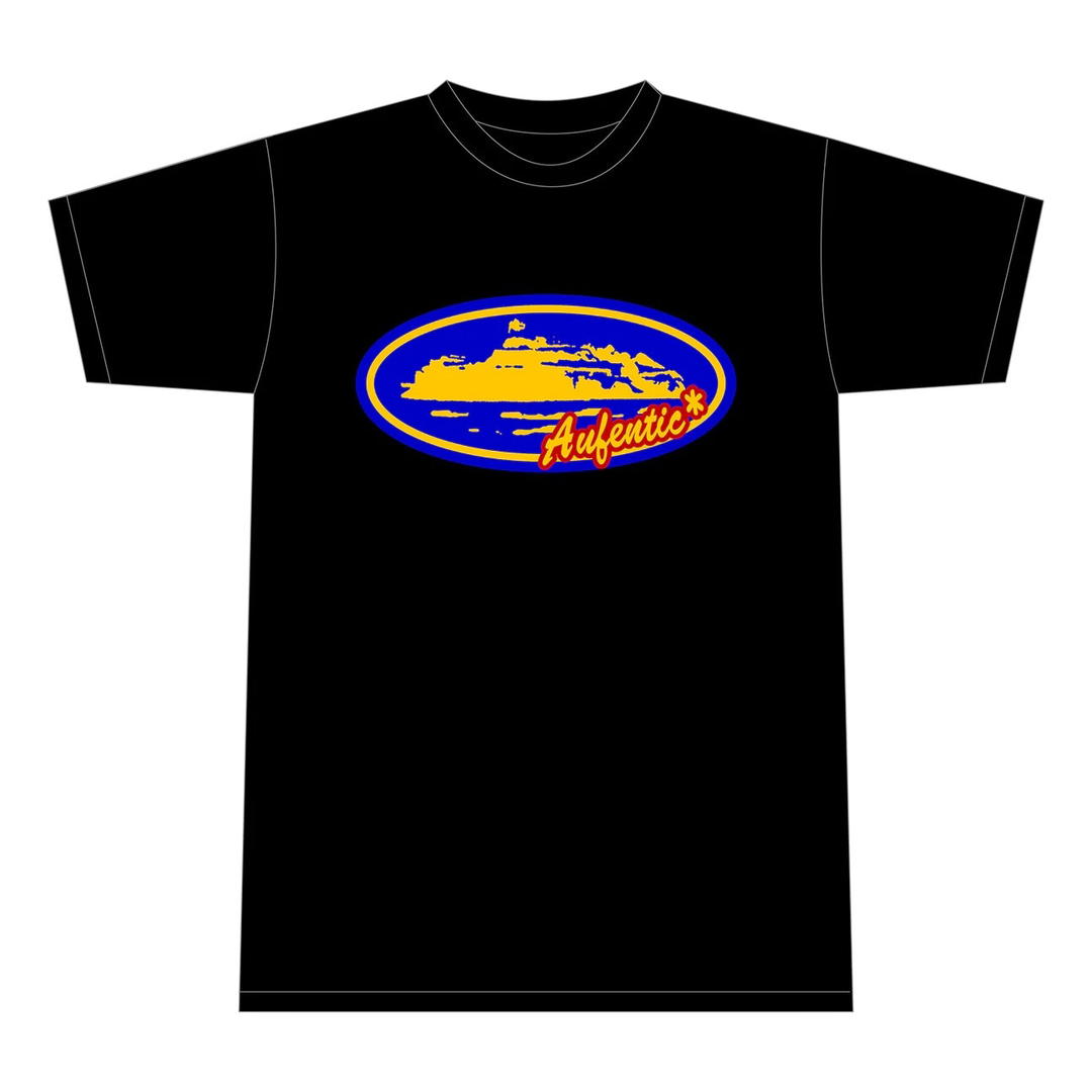 Corteiz Corteiz Aufentic T-shirt Black/Blue