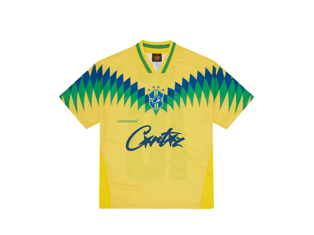 Corteiz Corteiz Club America Brasil Jersey Yellow