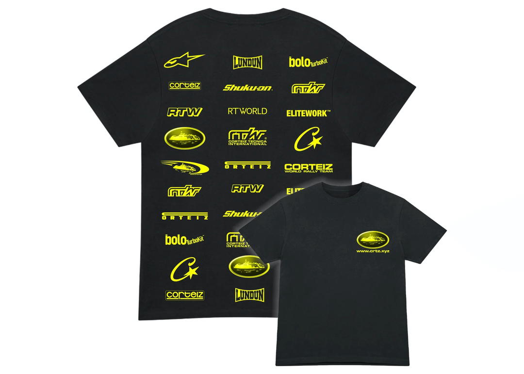 Corteiz Corteiz Rally Vinylz Tee Black