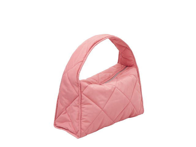 COS COS Diamond Quilted Shoulder Bag Pink - view 2