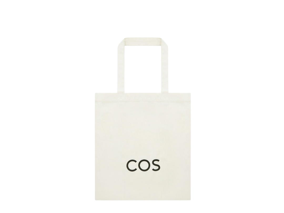 COS COS Canvas Tote Bag Off White