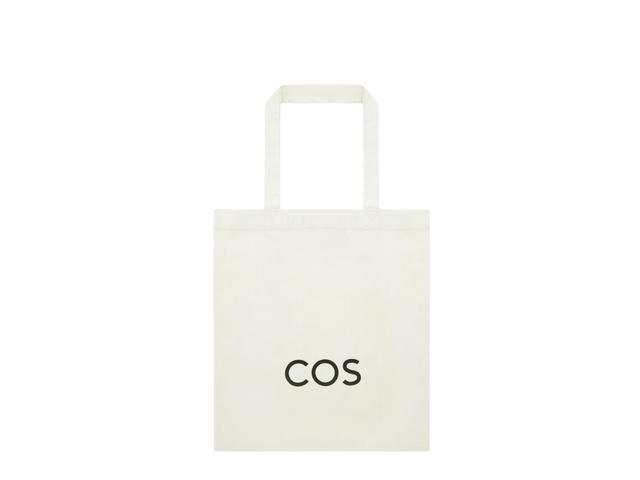COS COS Canvas Tote Bag Off White - view 1