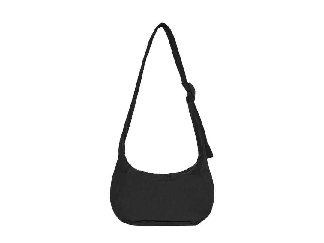 COS COS Crossbody Saddle Bag In Nylon Black