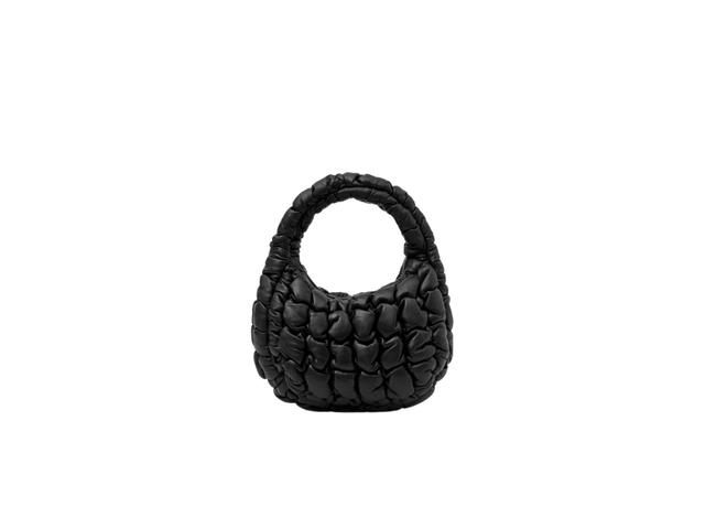 COS COS Quilted Micro Bag Leather Black - view 1