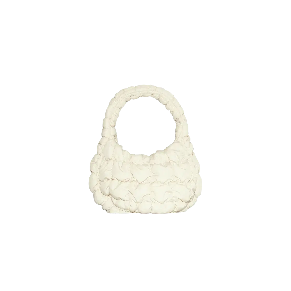 COS COS Quilted Micro Bag Off White