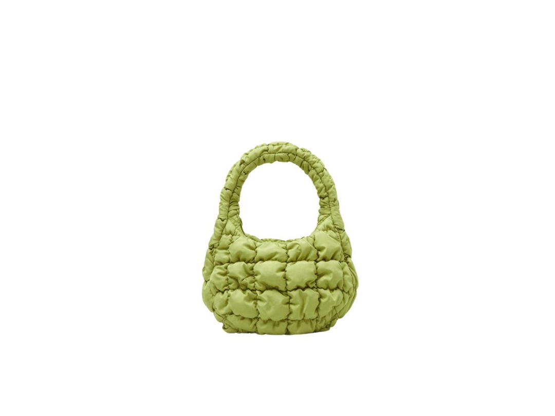 COS COS Quilted Micro Bag Pistachio Green