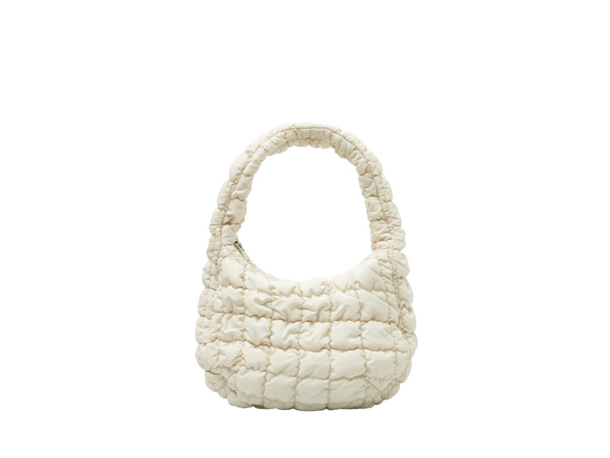 COS COS Quilted Mini Bag Stone