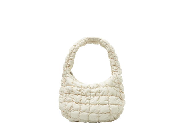 COS COS Quilted Mini Bag Stone - view 1