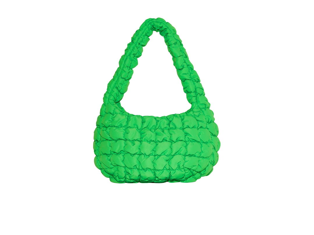 COS COS Quilted Mini Bag Bright Green