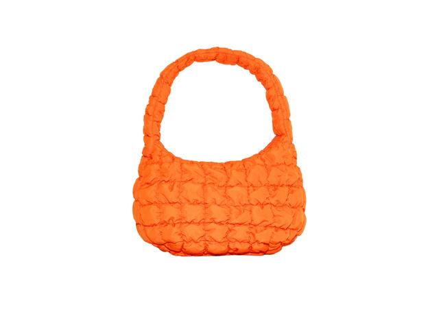 COS COS Quilted Mini Bag Bright Orange - view 1