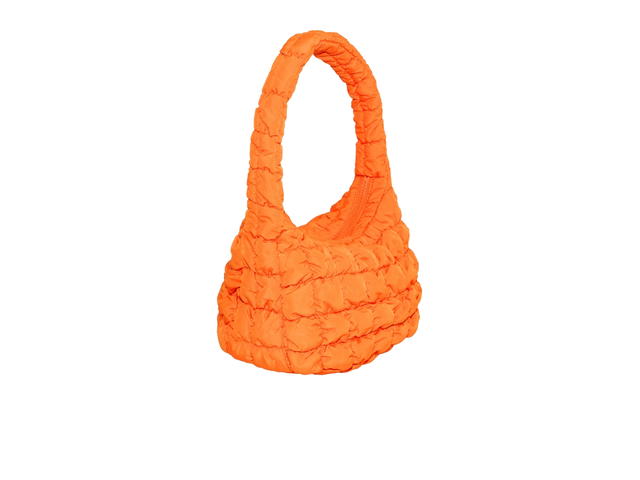 COS COS Quilted Mini Bag Bright Orange - view 2