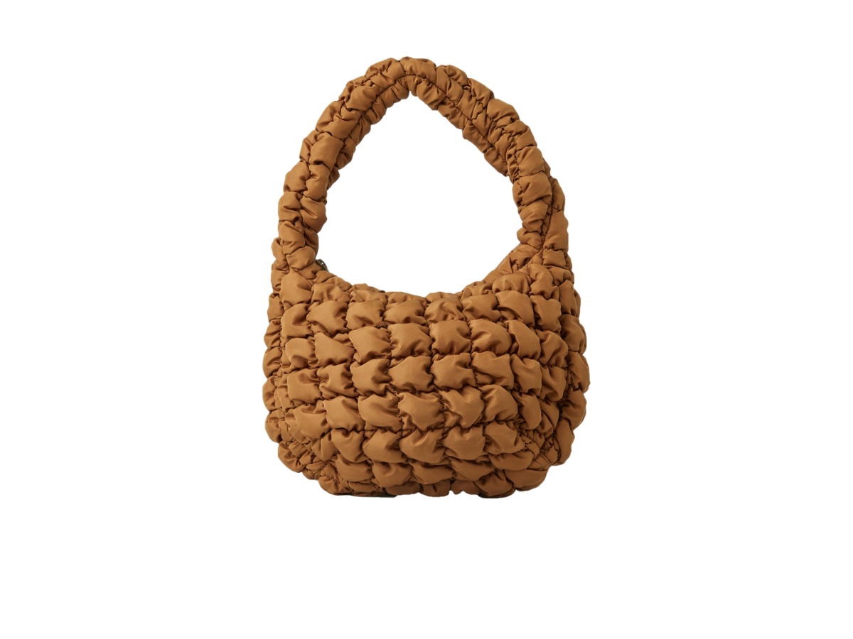 COS COS Quilted Mini Bag Brown