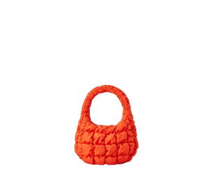 Buy Cos Quilted Mini Bag In Cotton Canvas Orange at Sasom – Authentic and Ready to Ship