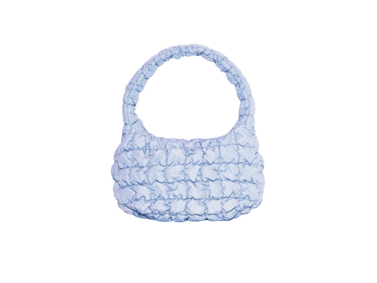 COS COS Quilted Mini Bag Light Blue