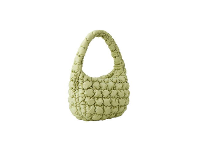 COS COS Quilted Mini Bag Light Green - view 2