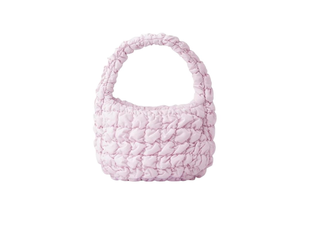 COS COS Quilted Mini Bag Light Pink