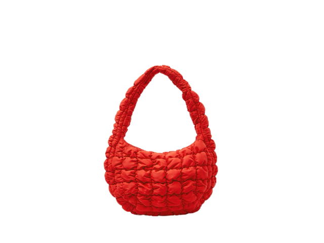 COS COS Quilted Mini Bag Red - view 1