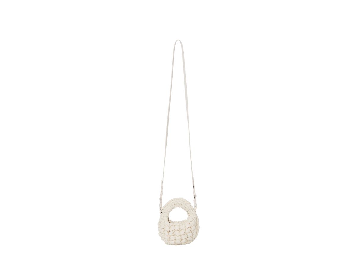 COS COS Quilted Nano Crossbody Bag Beige