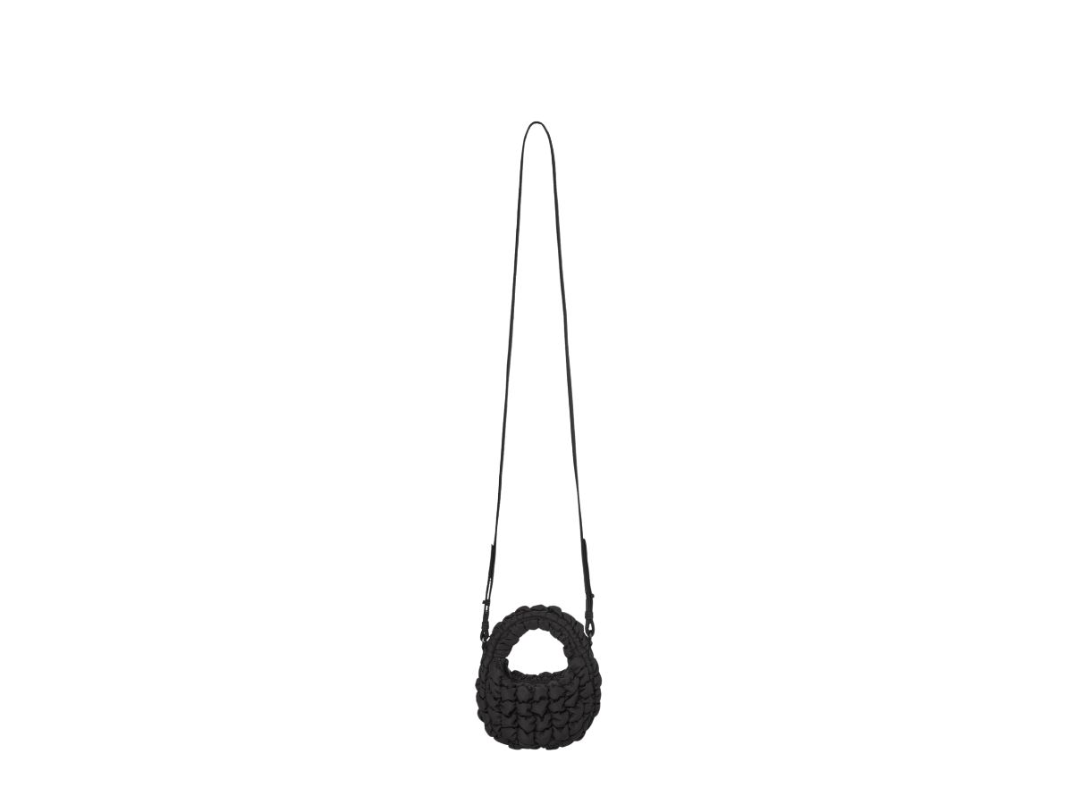COS COS Quilted Nano Crossbody Bag Black