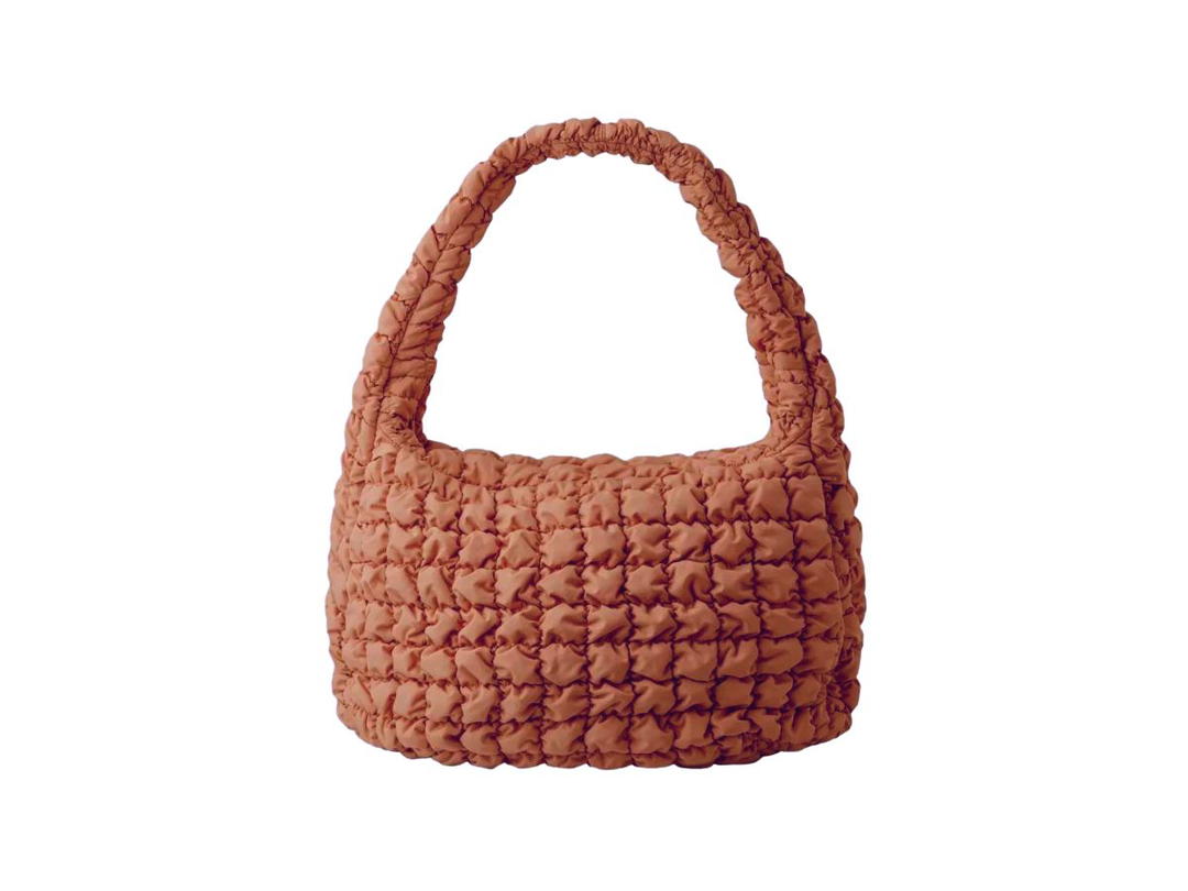COS COS Quilted Oversized Shoulder Bag Pink Moroccan (Thailand Exclusive)