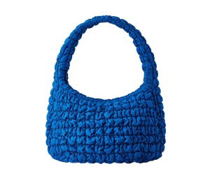 Buy COS Quilted Oversized Shoulder Cloud Bag Blue 2 at Sasom – Authentic and Ready to Ship
