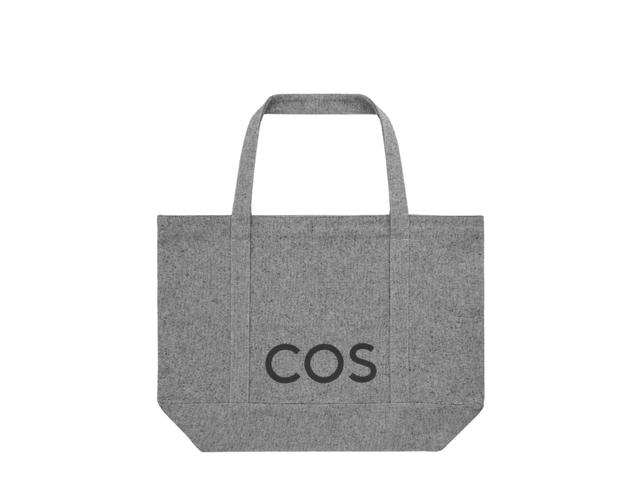 COS COS Utility Tote Canvas Dark Grey - view 1