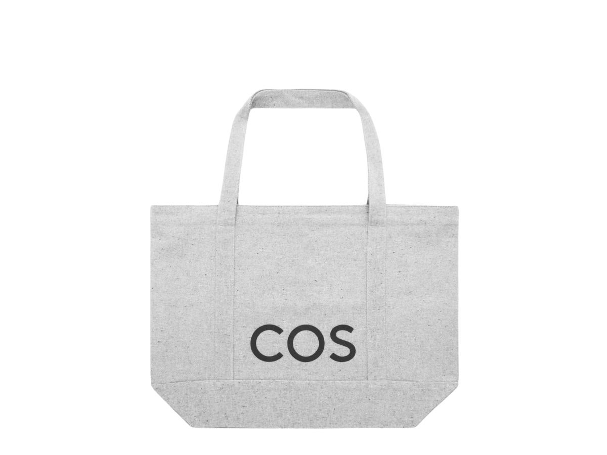 COS COS Utility Tote Canvas Grey