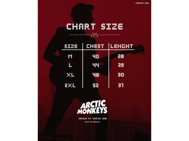 Cosmic Cosmic Arctic Monkeys Tee Black - view 5