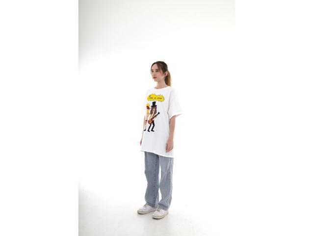 Cosmic Cosmic Axlrose & Slash Tee White - view 4