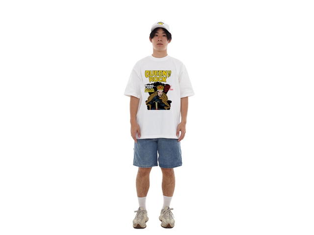 Cosmic Cosmic Freddie Mercury Tee White - view 2