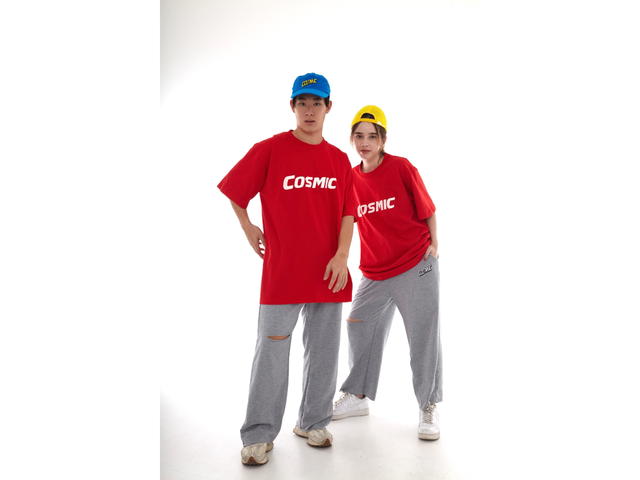 Cosmic Cosmic Logo Tee Red - view 4