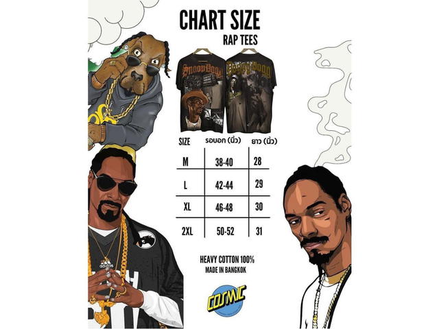 Cosmic Cosmic Snoop Dogg Rap Tee Black - view 3