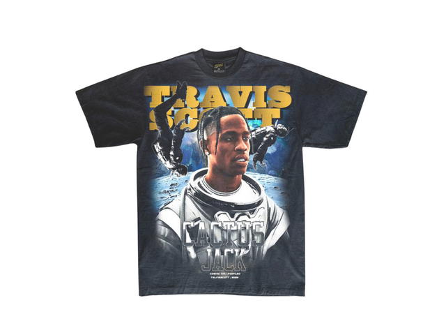 Cosmic Cosmic Travis Scott Rap Tee Black - view 1