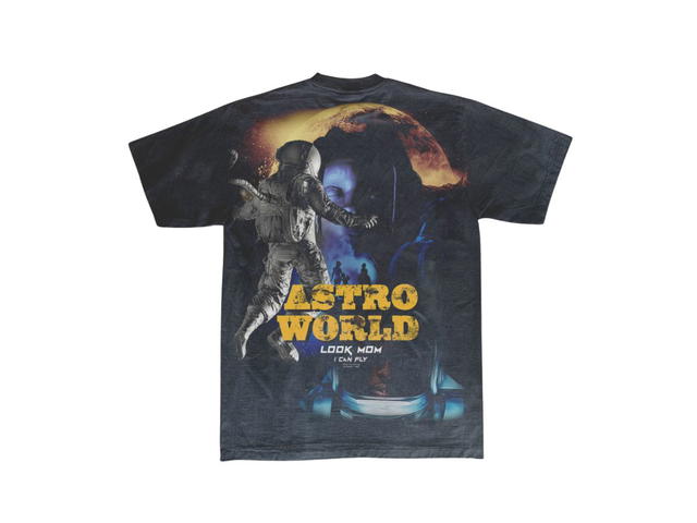 Cosmic Cosmic Travis Scott Rap Tee Black - view 2