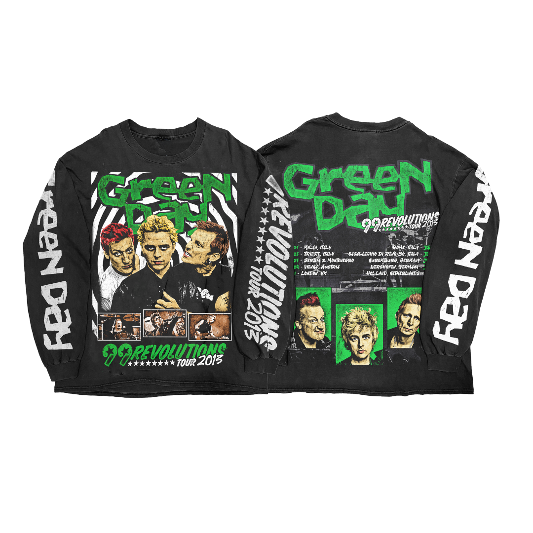Cosmic Cosmic  Green Day Long sleeve Tee