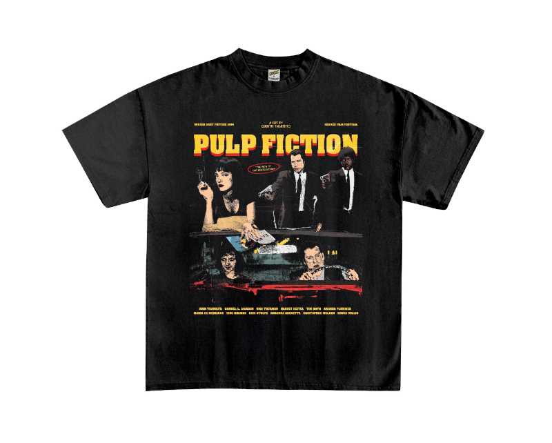 Cosmic Cosmic Pulp Fiction Movie Tee