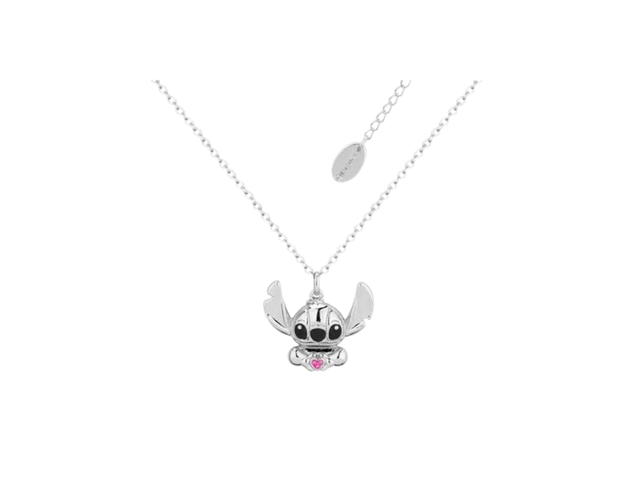 Couture Kingdom Couture Kingdom Disney Lilo and Stitch Crystal Heart Necklace - view 1