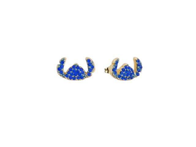 Couture Kingdom Couture Kingdom Disney Lilo and Stitch Crystal Silhouette Stud Earrings - view 1