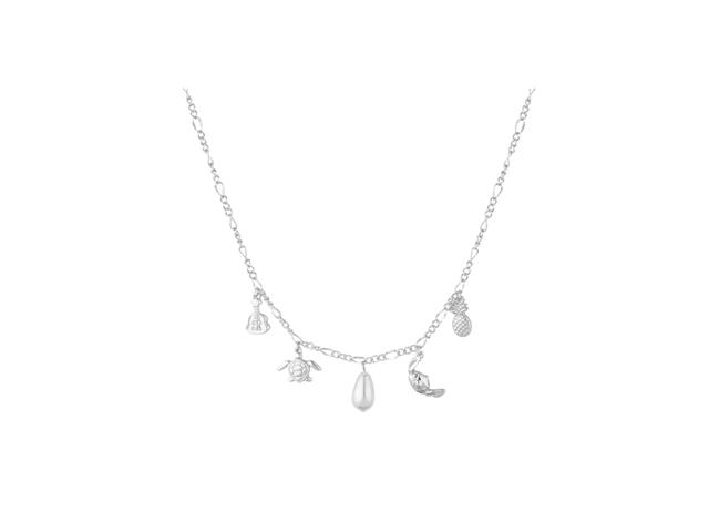 Couture Kingdom Couture Kingdom Disney Stitch Charm Necklace Silver - view 1