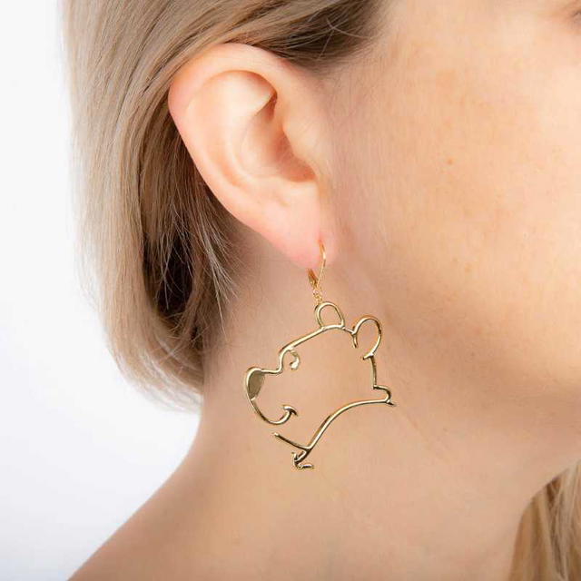 Couture Kingdom Couture Kingdom Disney Winnie the Pooh Outline Drop Earrings - view 2