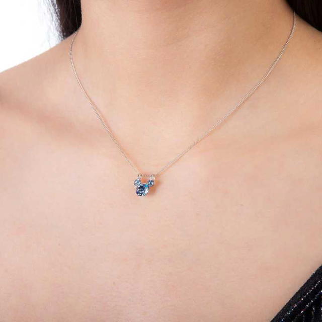 Couture Kingdom Couture Kingdom ECC Disney Mickey April Birthstone Necklace - view 2