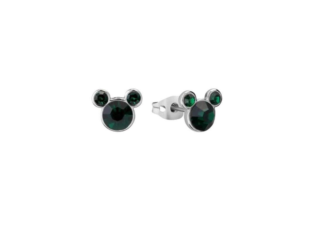 Couture Kingdom Couture Kingdom ECC Disney Mickey May Birthstone Stud Earrings