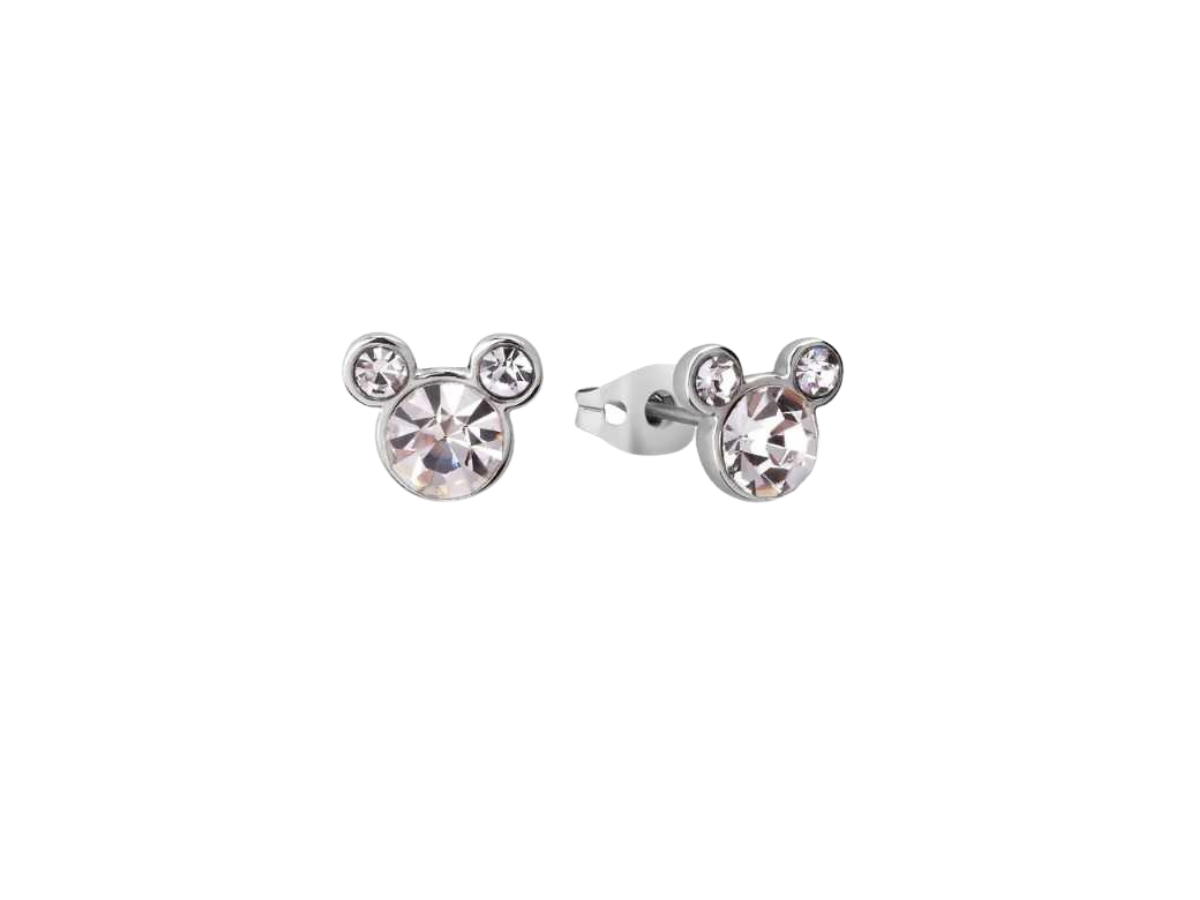 Couture Kingdom Couture Kingdom ECC Disney Mickey Mouse April Birthstone Stud Earrings