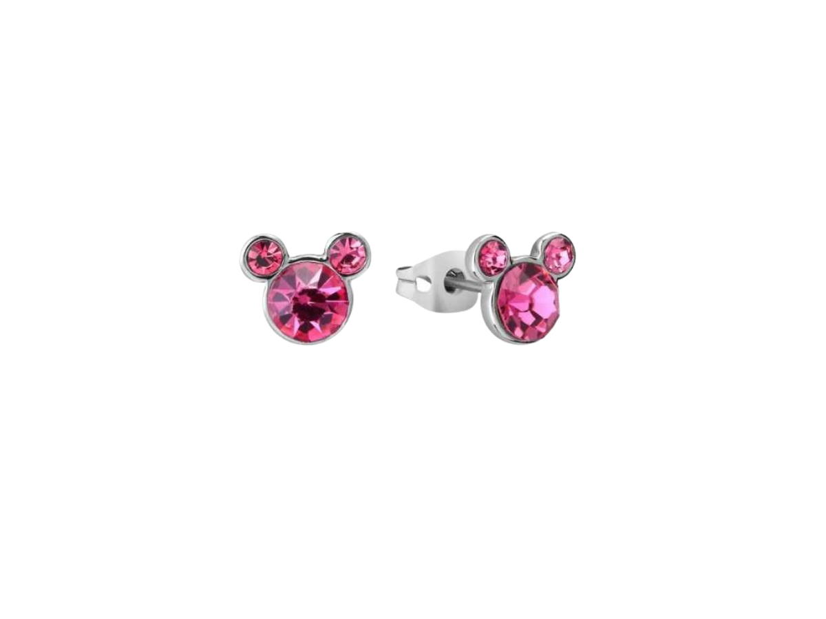 Couture Kingdom Couture Kingdom ECC Disney Mickey Mouse October Birthstone Stud Earrings
