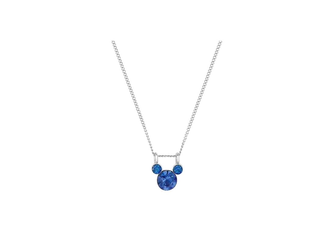 Couture Kingdom Couture Kingdom ECC Disney Mickey September Birthstone Necklace