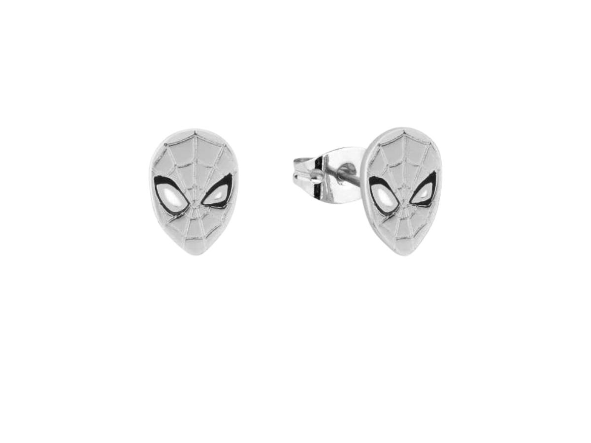 Couture Kingdom Couture Kingdom Precious Metal Marvel Spider-Man Stud Earrings
