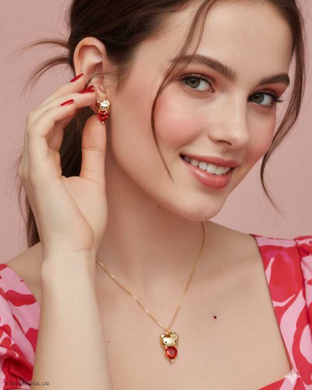 Couture Kingdom Couture Kingdom Sanrio Hello Kitty July Birthstone Necklace - view 3