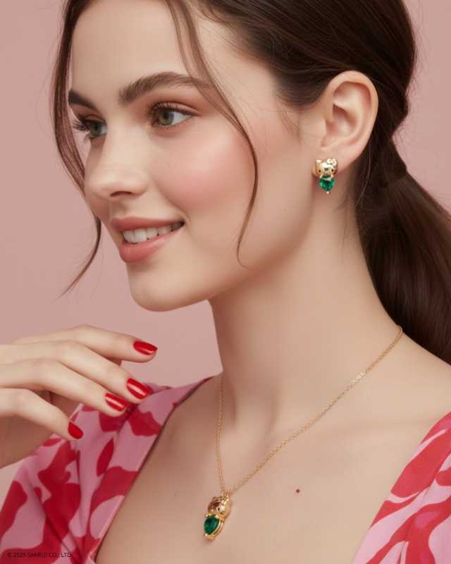 Couture Kingdom Couture Kingdom Sanrio Hello Kitty October Birthstone Necklace - view 3
