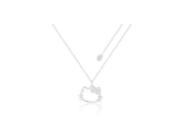 Couture Kingdom Couture Kingdom Sanrio Precious Metal Hello Kitty Outline Necklace silver - view 1