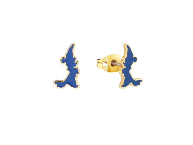 Couture Kingdom Couture Kingdom Sorcerer's Apprentice Mickey Enamel Silhouette Stud Earrings - view 1